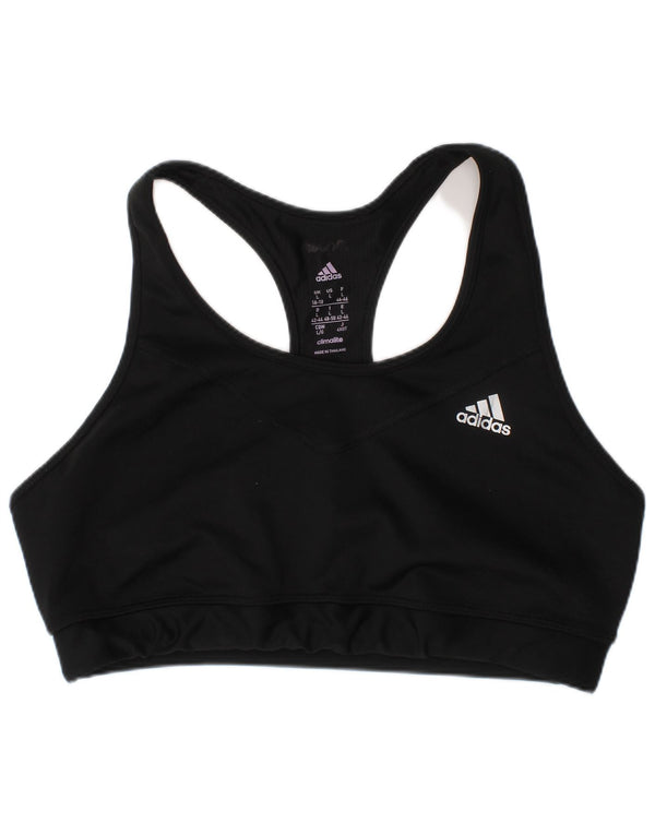 Adidas Damen Climacool Sport-BH-Oberteil UK 16/18 Large Schwarz Sport