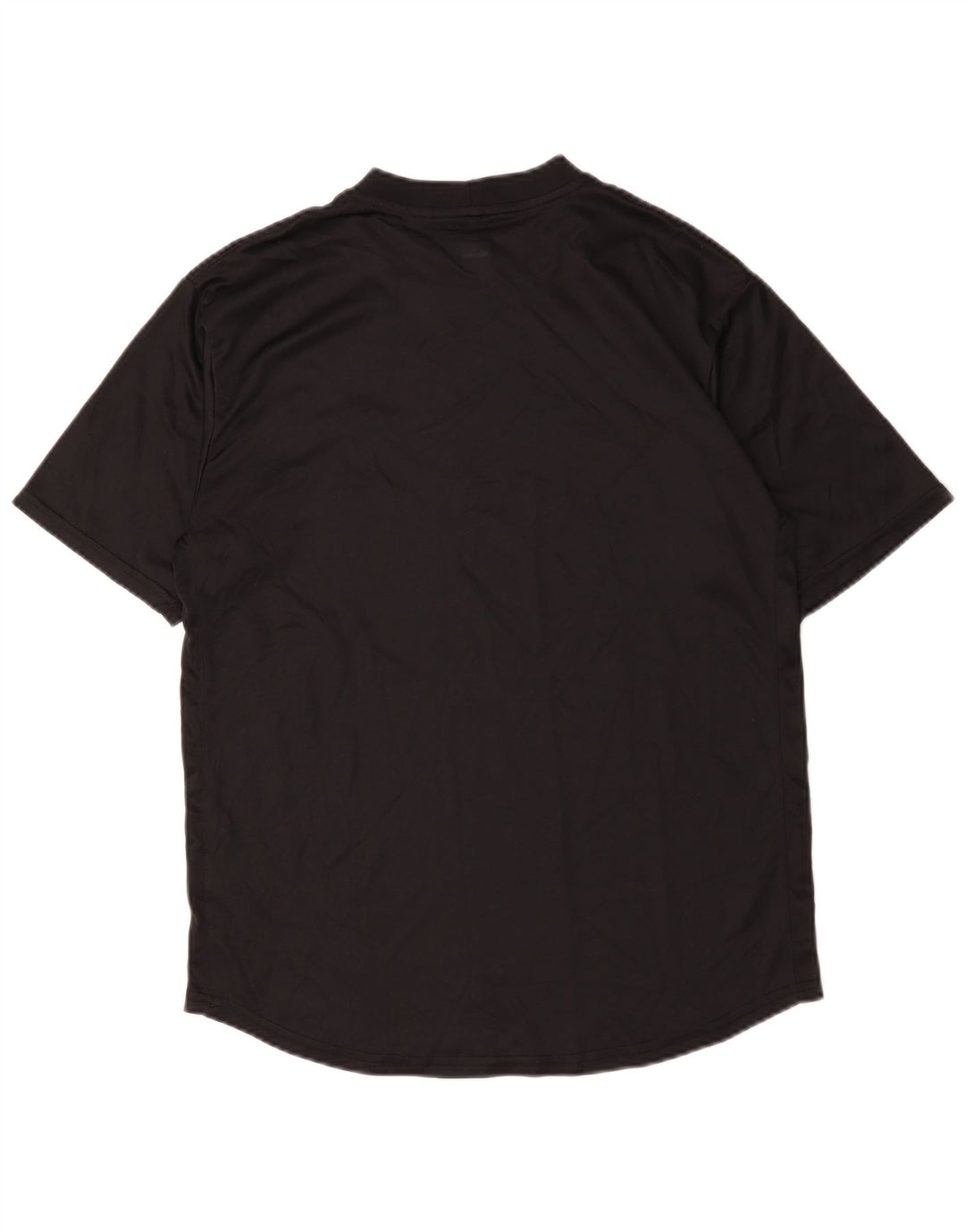 Nike Herren Dri Fit T-Shirt Top Medium Schwarz Polyester