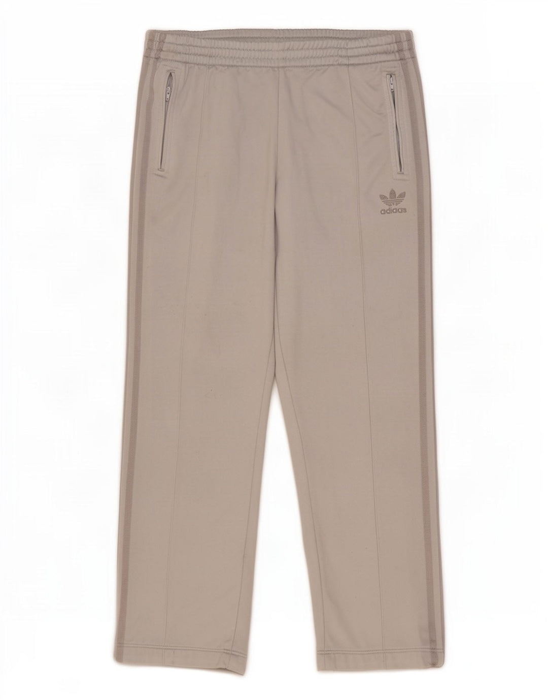 Adidas Damen Trainingshose EU 46 Large Grau Polyester