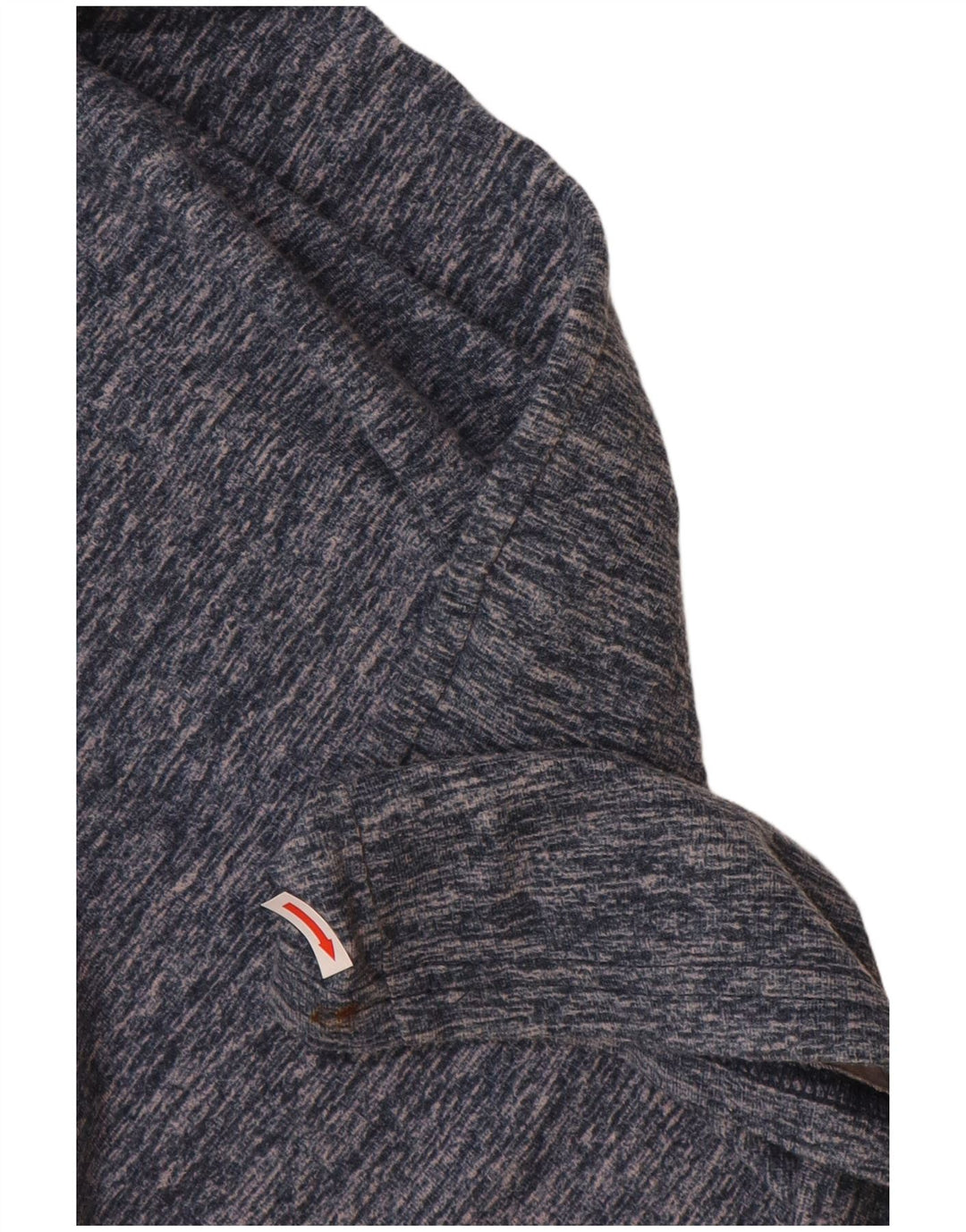 HOLLISTER Herren T-Shirt Top Small Marineblau gesprenkelte Baumwolle