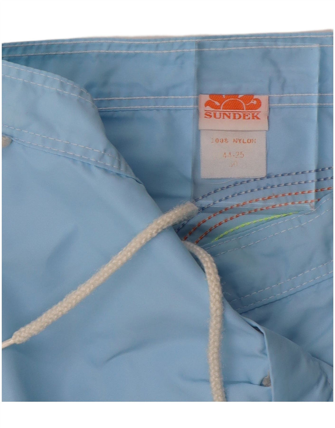 SUNDEK Damen Badeshorts IT 44 Mittelblaues Nylon