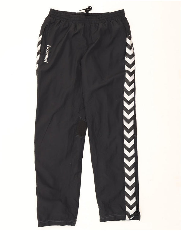 Hummel Herren-Trainingshose mit Grafik, mittelschwarzes Polyester