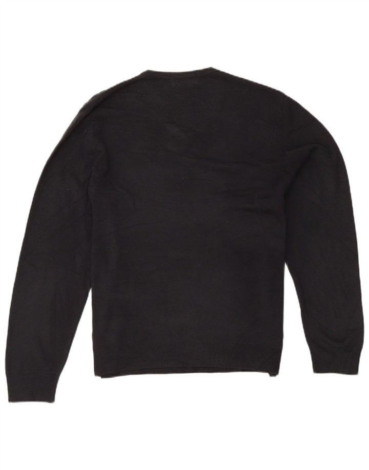 Marks & Spencer Herren Blue Harbor V-Ausschnitt Pullover Pullover Medium Navy Acryl