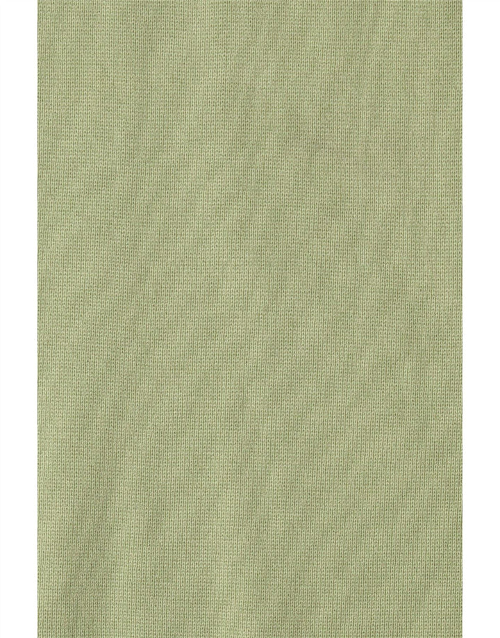 MARKS & SPENCER Damen-Pullover mit Rundhalsausschnitt, Gr. 16, Größe L, Grün, Baumwolle