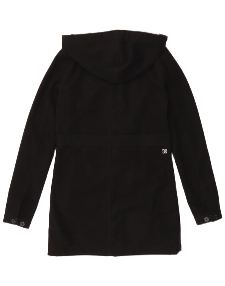 DC Damen-Windbreakerjacke mit Kapuze, UK 10, Größe S, Schwarz, Polyester