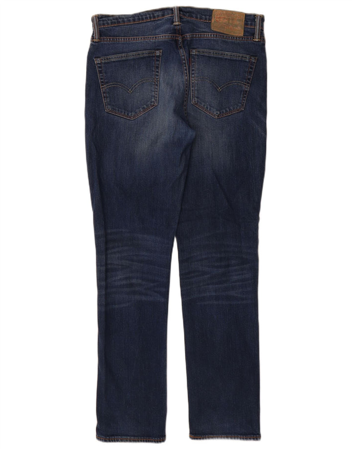 Levi's Herren Slim Jeans W34 L32 Blaue Baumwolle