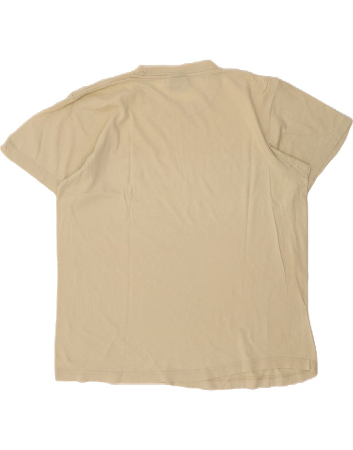 CHAMPION Mens T-Shirt Top Large Beige Vintage Champion and Second-Hand Champion from Messina Hembry 