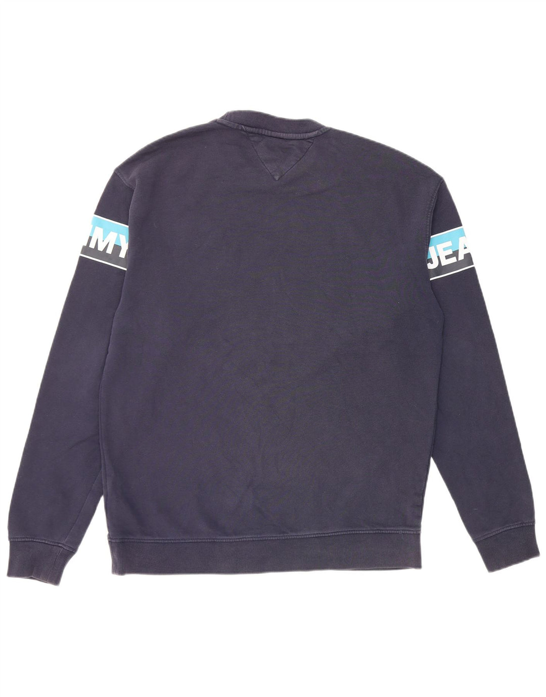 Tommy Hilfiger Herren-Sweatshirt mit Grafik, mittelgroß, Marineblau, Farbblock