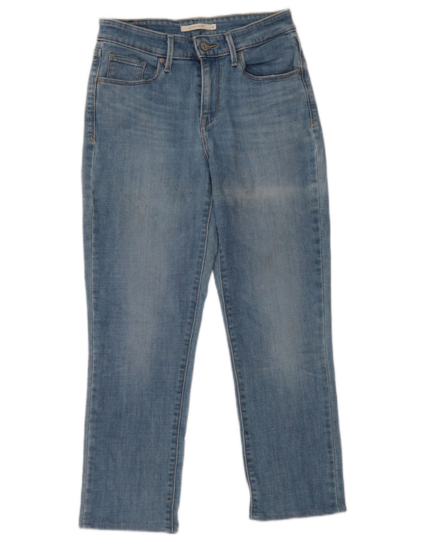 Levi's Damen Mid Rise Skinny Jeans US 6 Medium W28 L25 Blaue Baumwolle