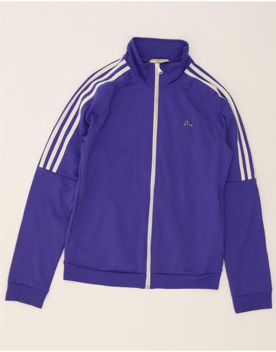 Adidas Damen Trainingsanzug Top Jacke UK 4/6 XS Lila Polyester