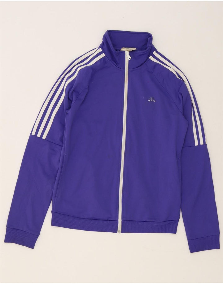 Adidas Damen Trainingsanzug Top Jacke UK 4/6 XS Lila Polyester
