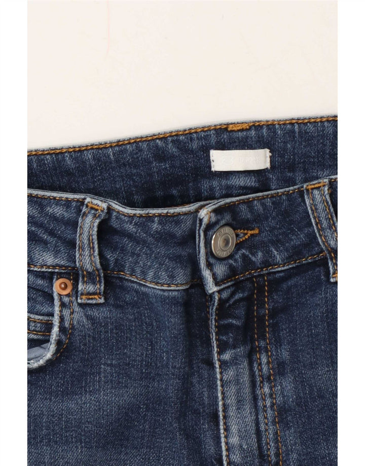 8 by Yoox Damen Bootcut Jeans W28 L32 Blau