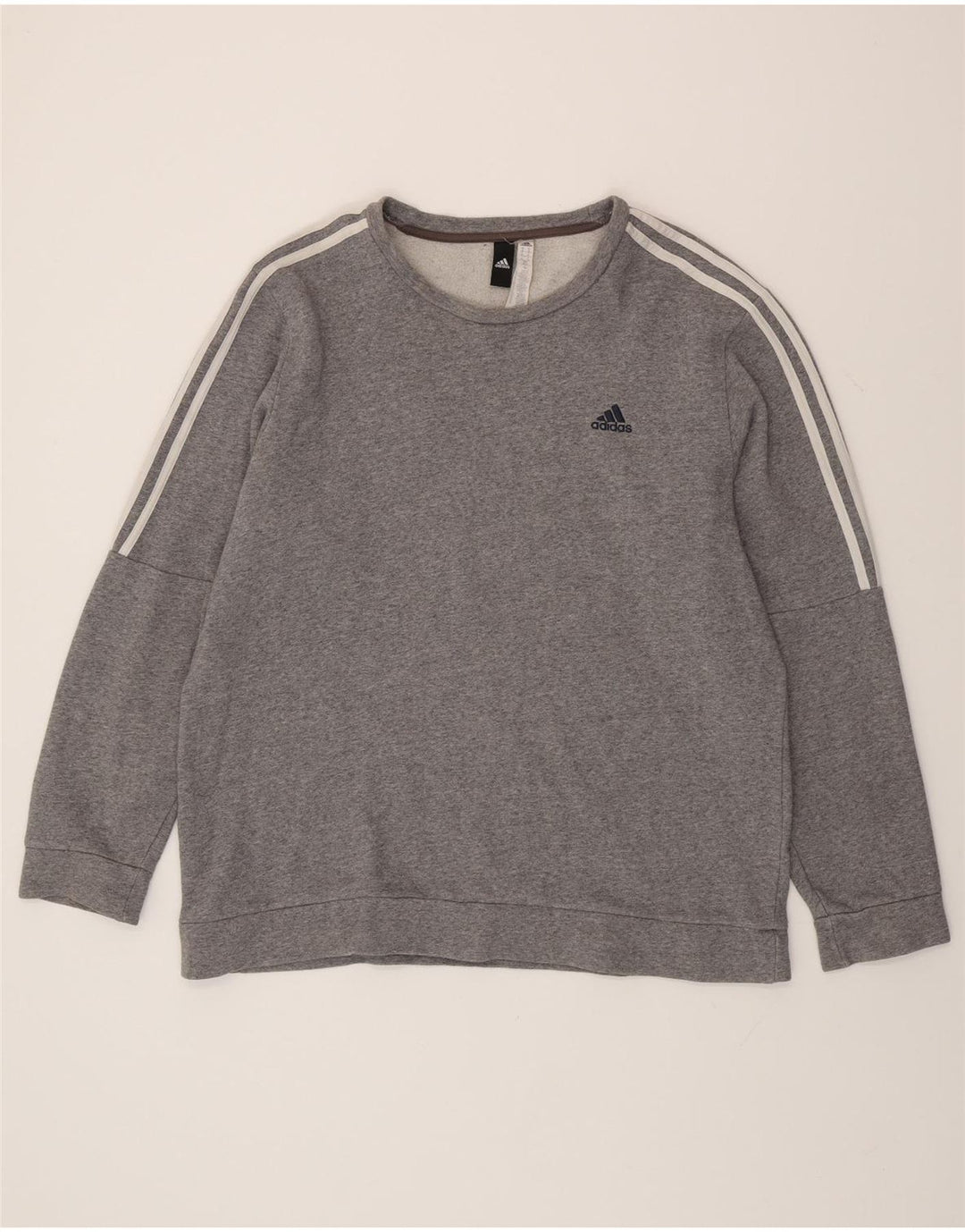 Adidas Herren Sweatshirt Pullover XL Grau Baumwolle