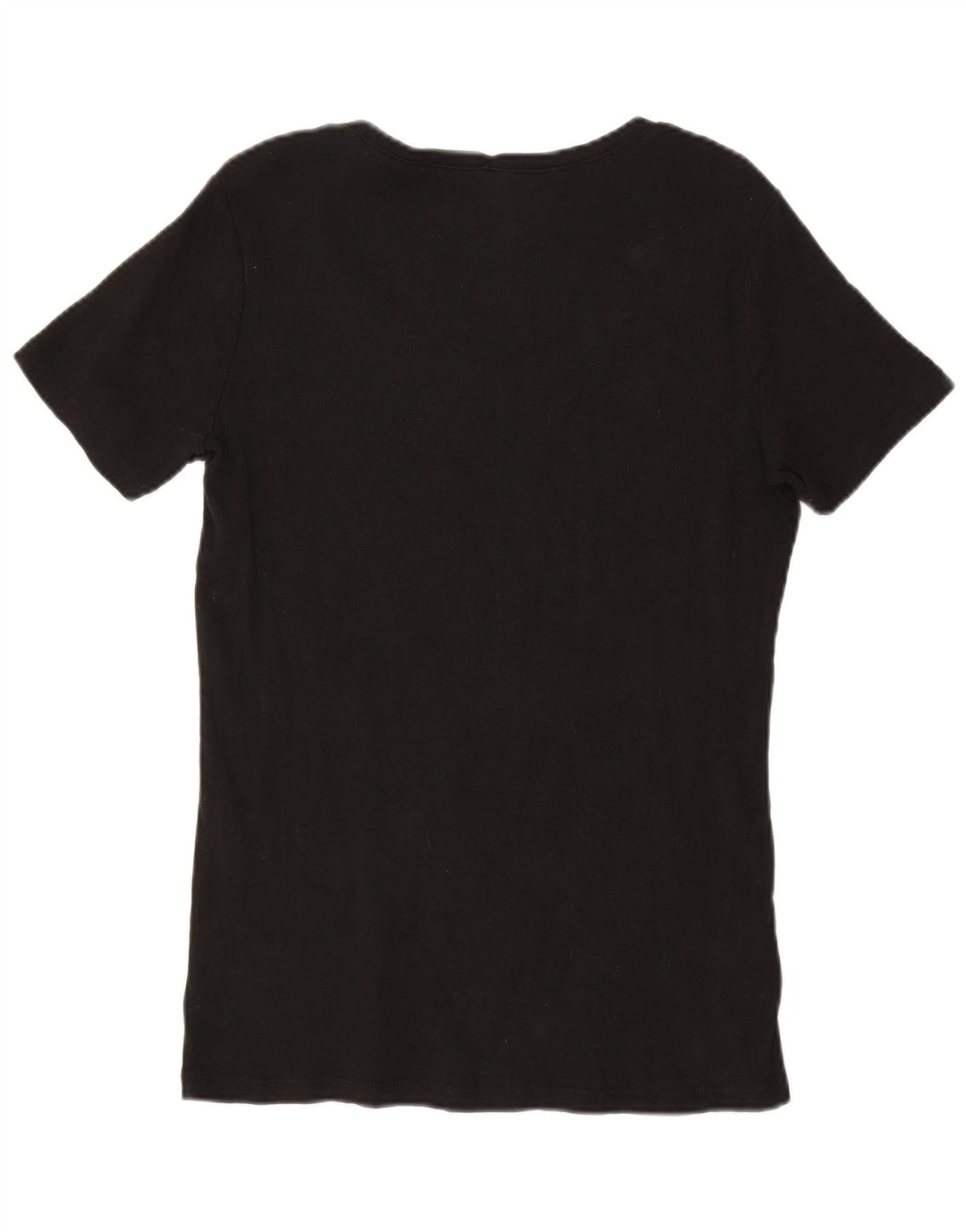EDDIE BAUER Damen T-Shirt Top UK 16 Large Schwarz