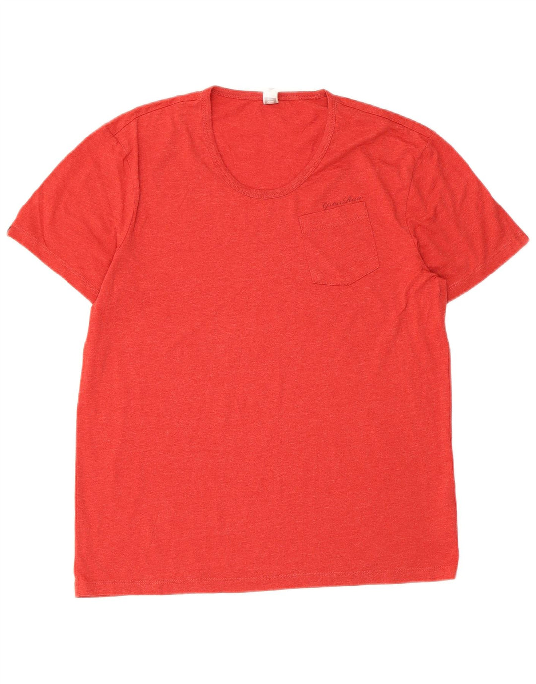 G-Star Herren T-Shirt Top Mittelrote Baumwolle