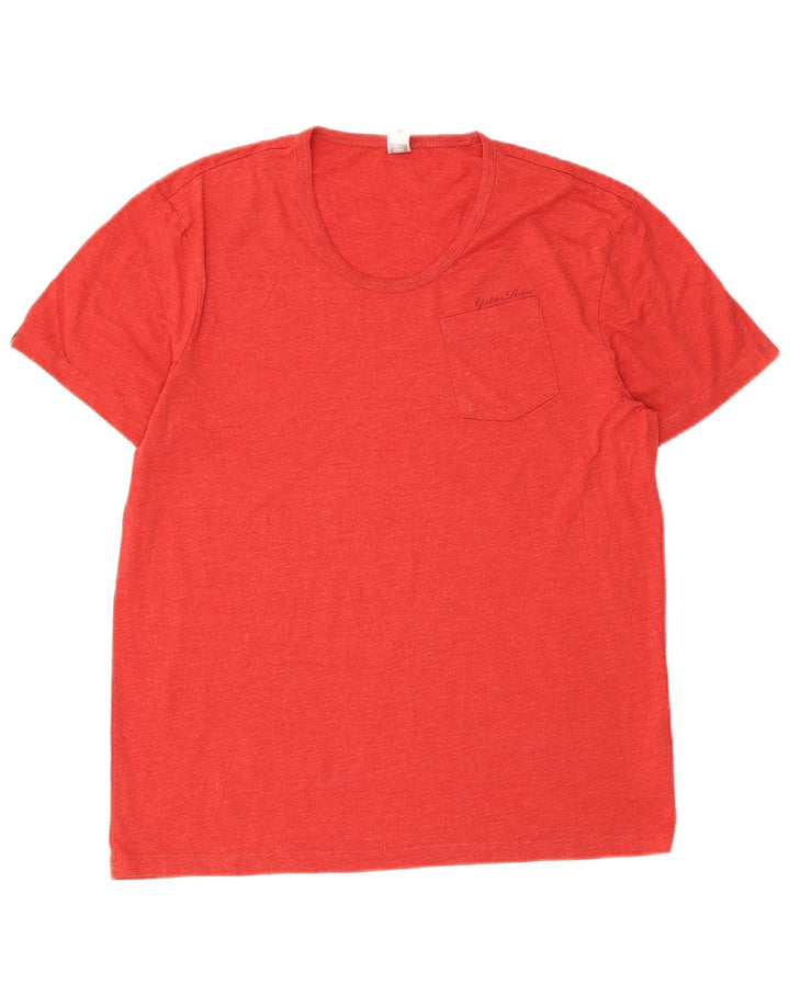 G-Star Herren T-Shirt Top Mittelrote Baumwolle