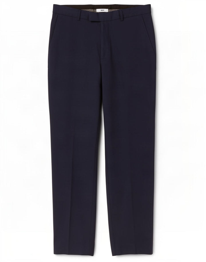 Marks & Spencer Slim-Anzughose für Herren, W32, L31, Marineblau, Polyester