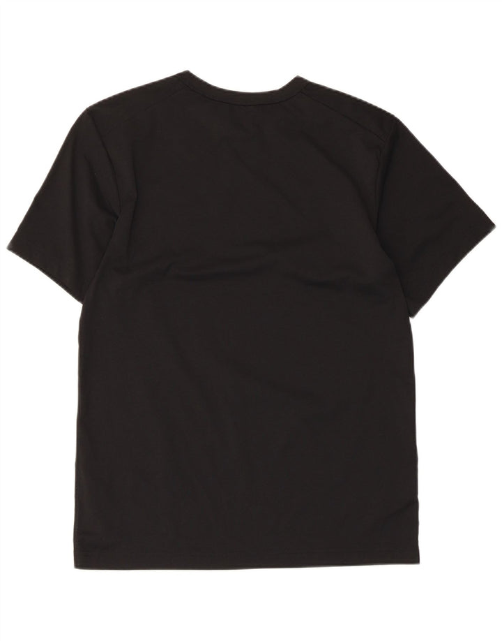 Nike Herren Dri Fit T-Shirt Top Small Schwarz Polyester
