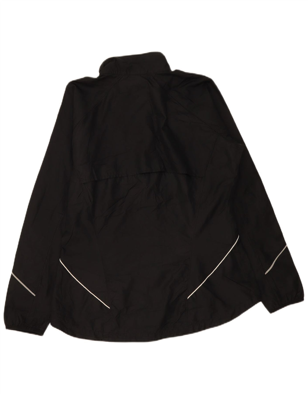 Nike Damen-Trainingsanzug-Top-Jacke UK 16/18 XL Schwarz Polyester