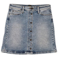 LEE Damen-Denim-A-Linien-Rock W29, mittelblaue Baumwolle
