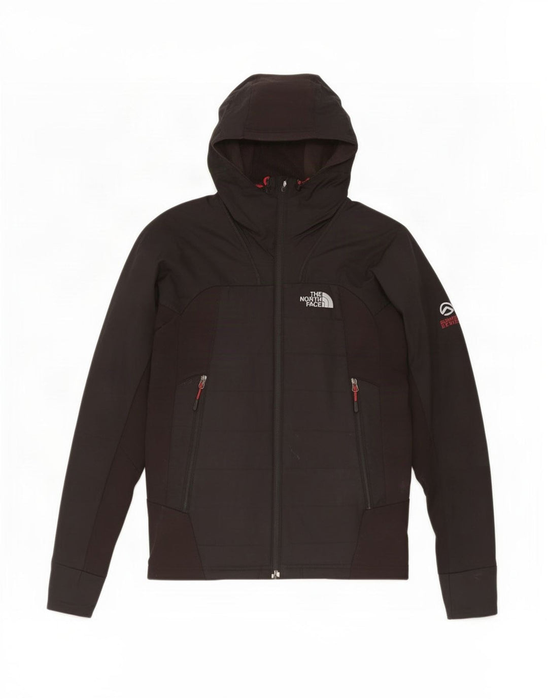The North Face Herren-Kapuzenpullover mit Reißverschluss, mittelschwarz