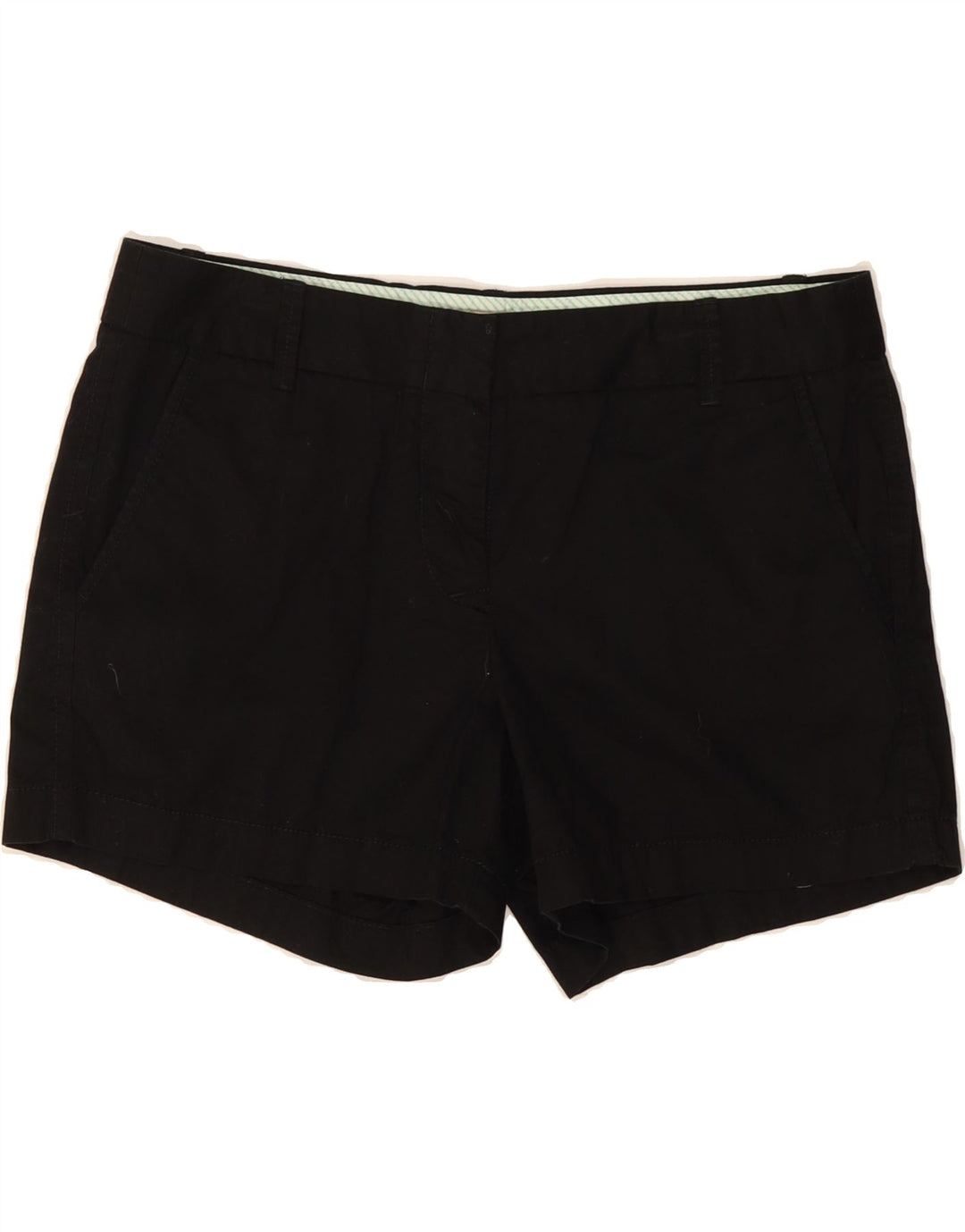 J. CREW Womens Chino Shorts US 8 Medium W34  Black Cotton Vintage J. Crew and Second-Hand J. Crew from Messina Hembry 