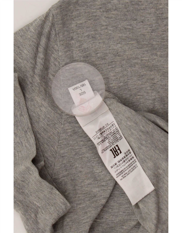 Diesel Herren-T-Shirt mit Grafik, groß, aus grauer Baumwolle
