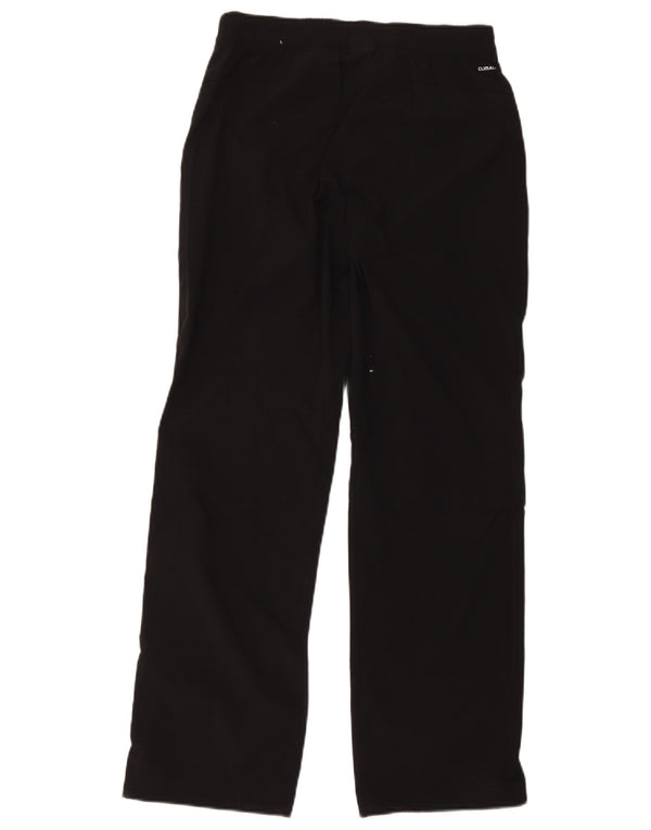 Adidas Damen Climalite Trainingshose UK 10 Small Schwarz Polyester