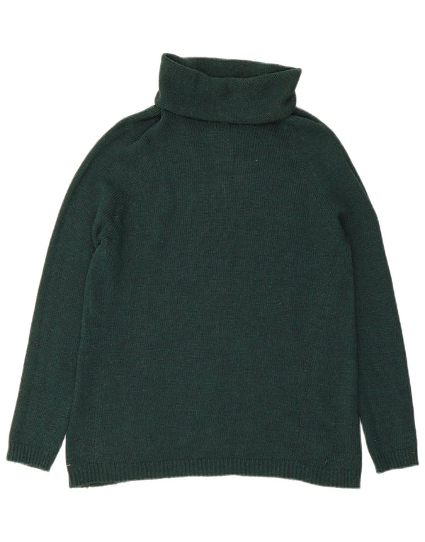 Replay Rollkragenpullover für Damen, Gr. 10, Small, Grün, Acryl