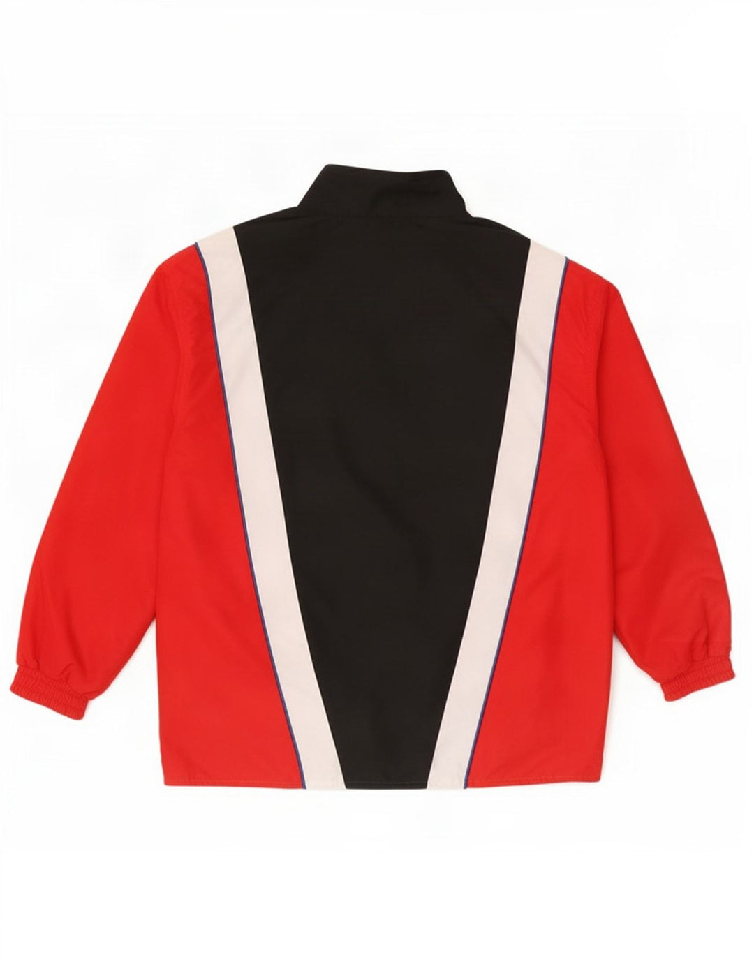 Fila Herren-Trainingsanzug mit grafischem Wende-Trainingsoberteil, Mittelrot, Farbblock