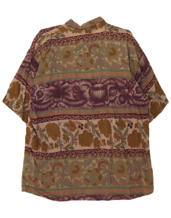 Tobia System Herren Pullover Hemd IT 54 XL Mehrfarbig Paisley