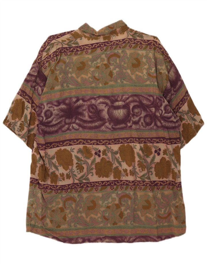 Tobia System Herren Pullover Hemd IT 54 XL Mehrfarbig Paisley