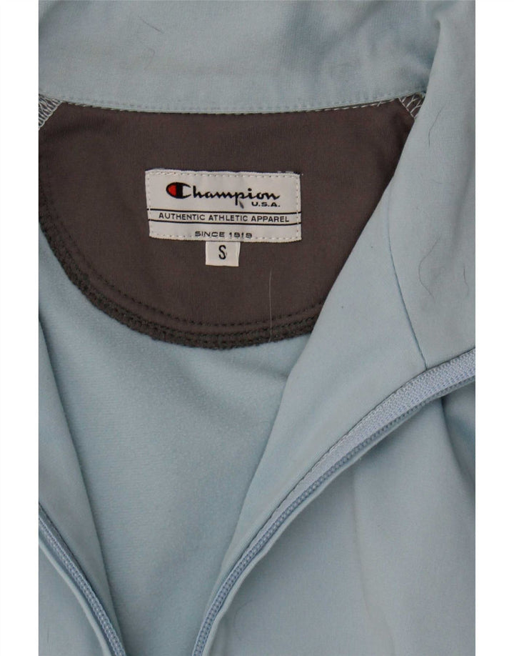 Champion Damen-Trainingsanzug-Top-Jacke, UK 10, Größe S, Blau