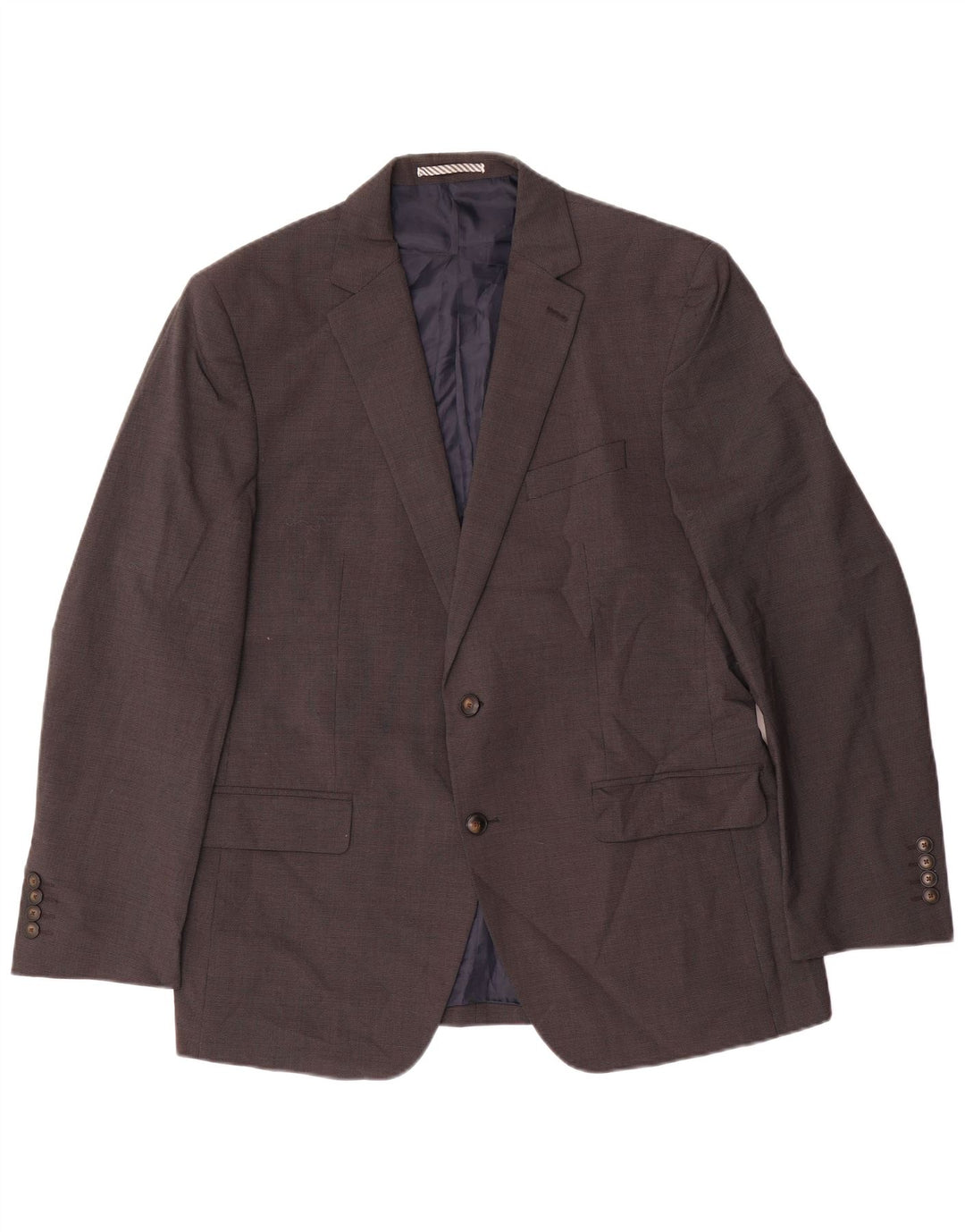 MARKS & SPENCER Herren-Blazer mit 2 Knöpfen, reguläre Passform, UK 42, XL, Braun