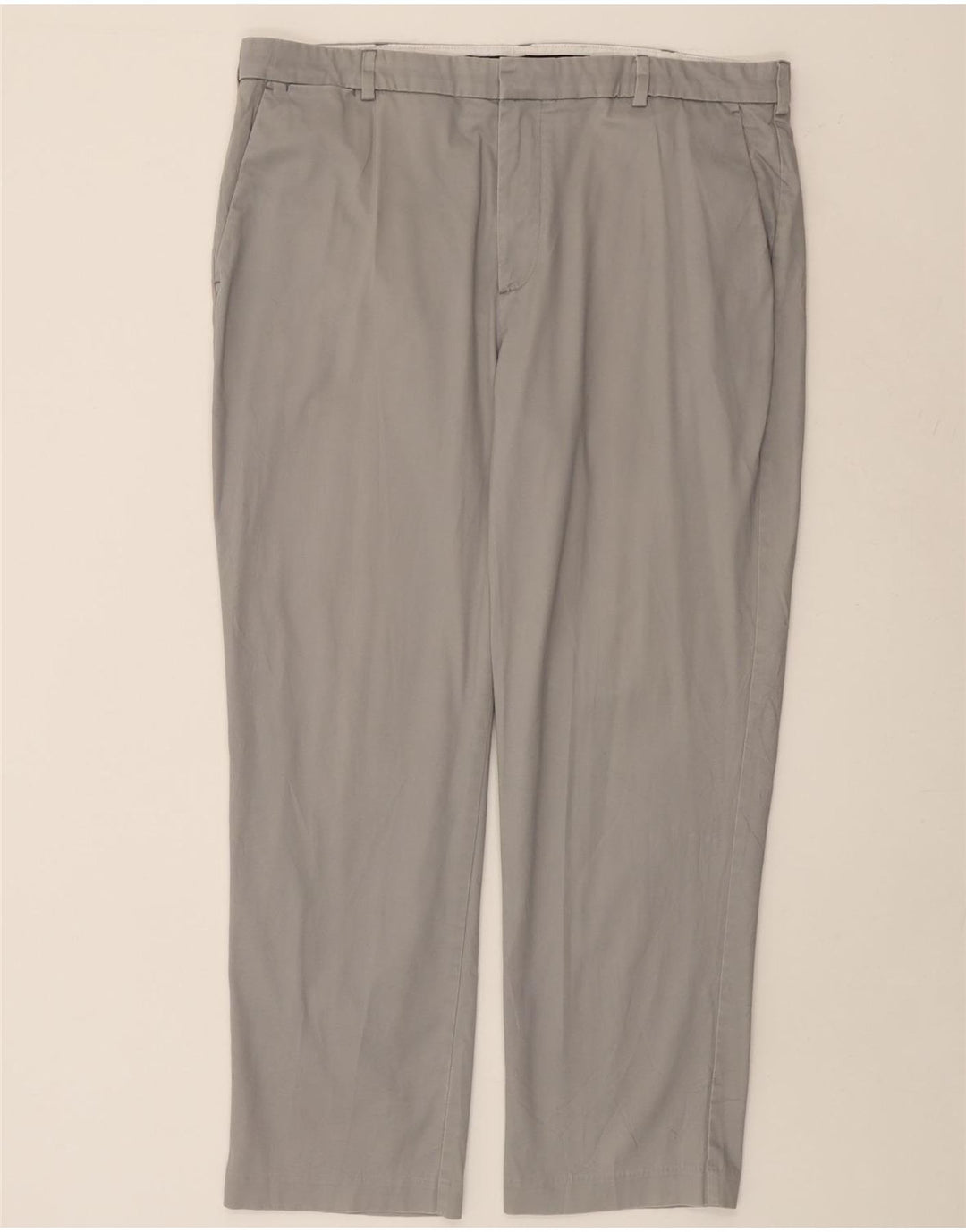 IZOD Gerade Chino-Hose für Herren, W38, L30, graue Baumwolle