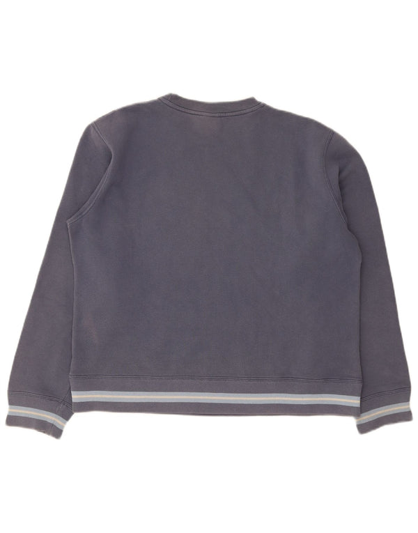Lee Damen-Sweatshirt mit Grafik, UK 14, mittelgroß, Marineblau, Farbblock