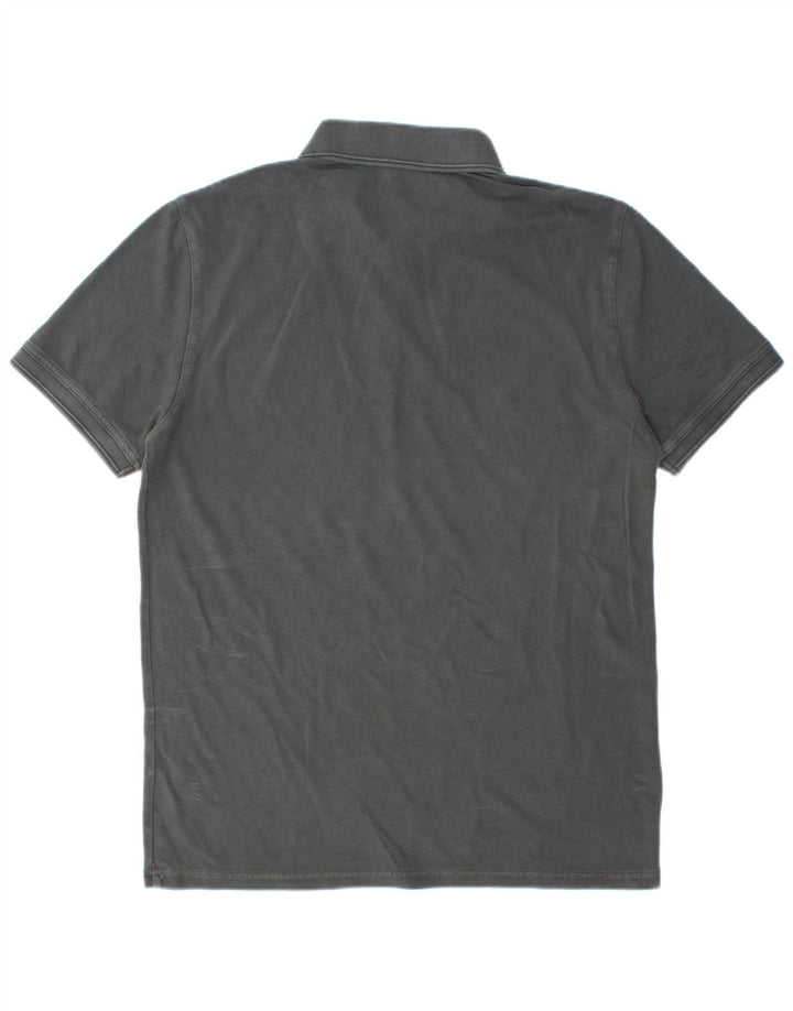 HUGO BOSS Herren Slim Fit Poloshirt Large Grau