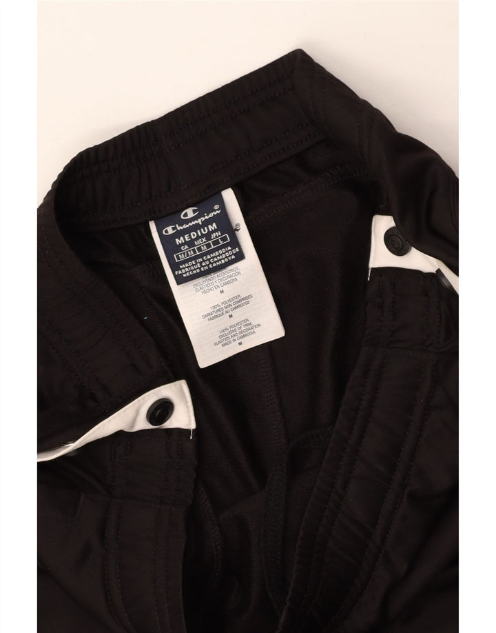 CHAMPION Damen-Trainingshose, UK 12, Mittelschwarz, Farbblock