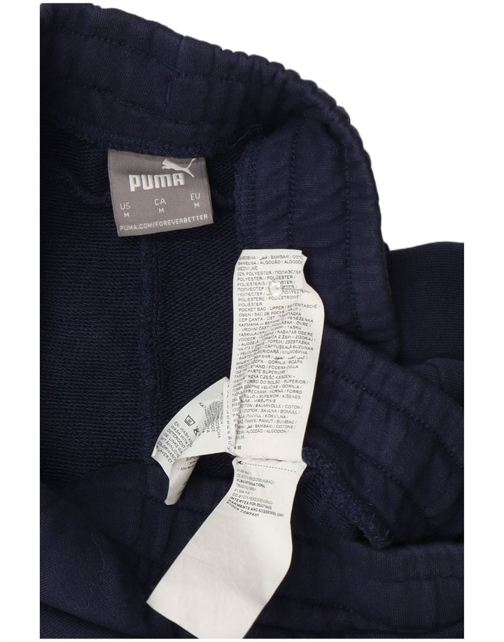 Puma Herren Graphic Sport Shorts Medium Marineblau Baumwolle