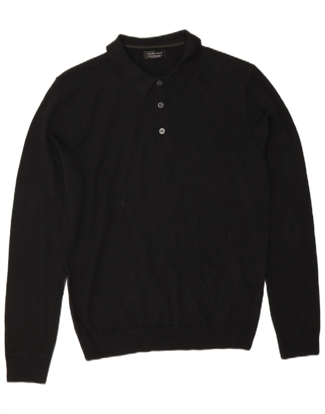 Zara Herren Rollkragenpullover Pullover Medium Schwarz