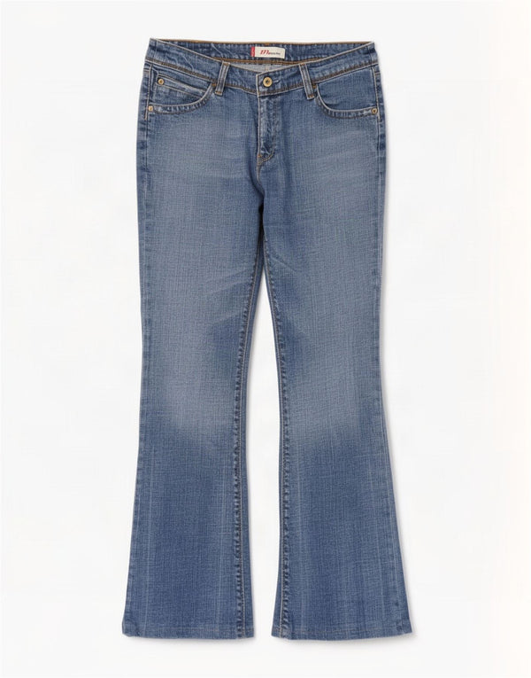 Levi's Damen 572 Bootcut Jeans W34 L29 Blaue Baumwolle