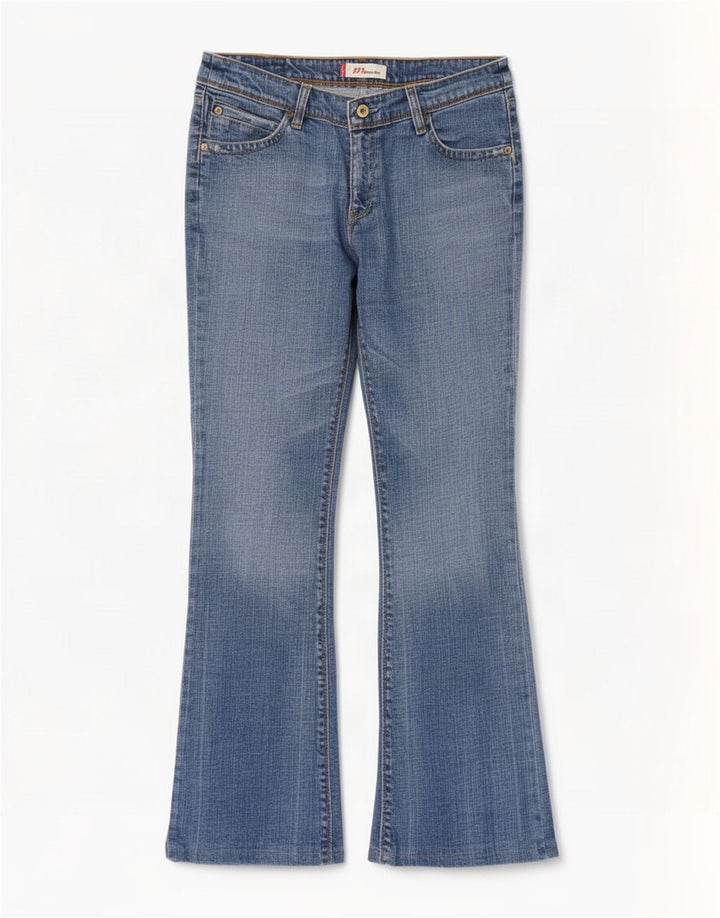 Levi's Damen 572 Bootcut Jeans W34 L29 Blaue Baumwolle