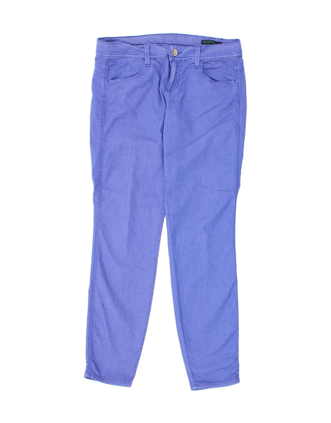 BENETTON Womens Jegging Jeans W32 L30 Purple Cotton Vintage Benetton and Second-Hand Benetton from Messina Hembry 
