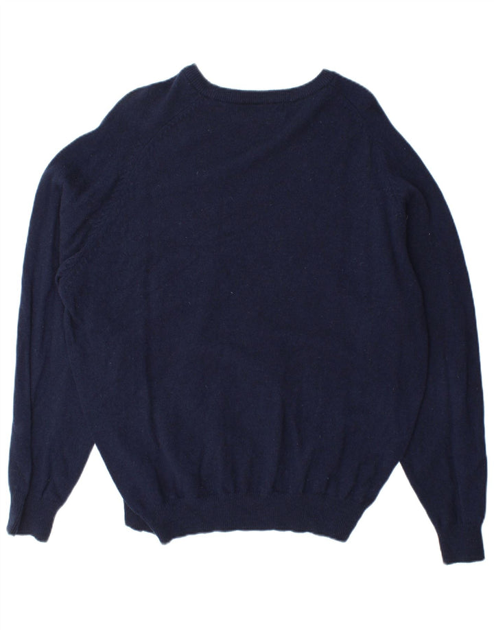 Marks & Spencer Herren Blue Harbor Rundhalspullover Pullover XL Marineblau