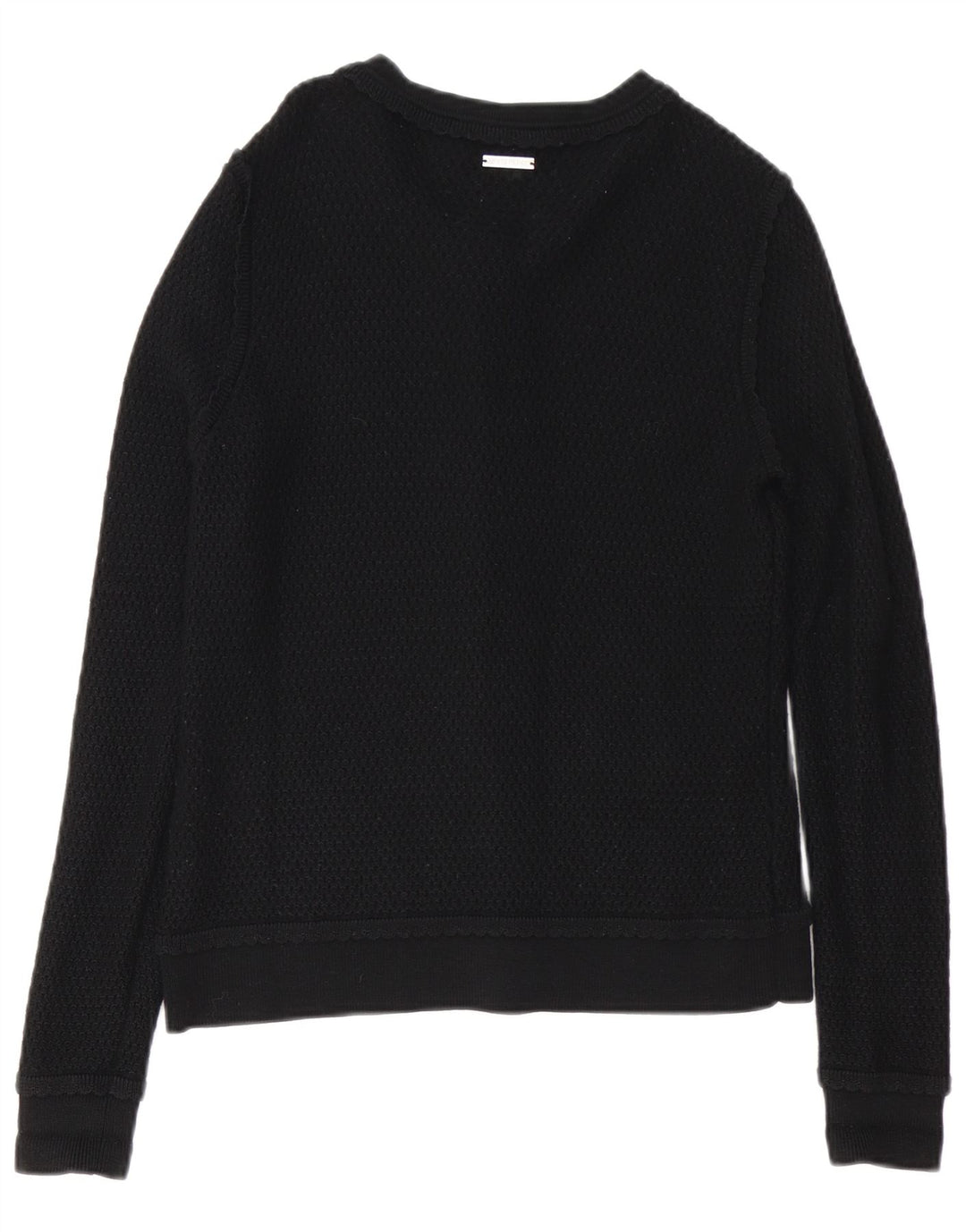 Michael Kors Damen Strickjacke UK 14 Medium Schwarz