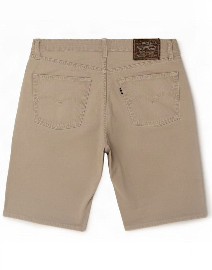 Levi's Herren-Jeansshorts, normal, Größe L, W33, Beige, Baumwolle