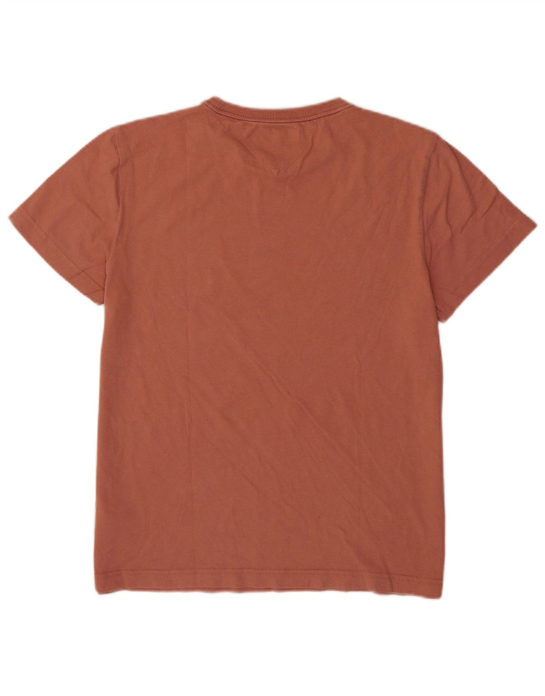 Tommy Hilfiger Herren T-Shirt Top mittelbraune Baumwolle