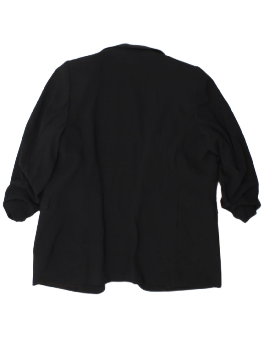 Marks & Spencer Damen-Blazer mit 3/4-Ärmeln, offen, Gr. 18, XL, Schwarz