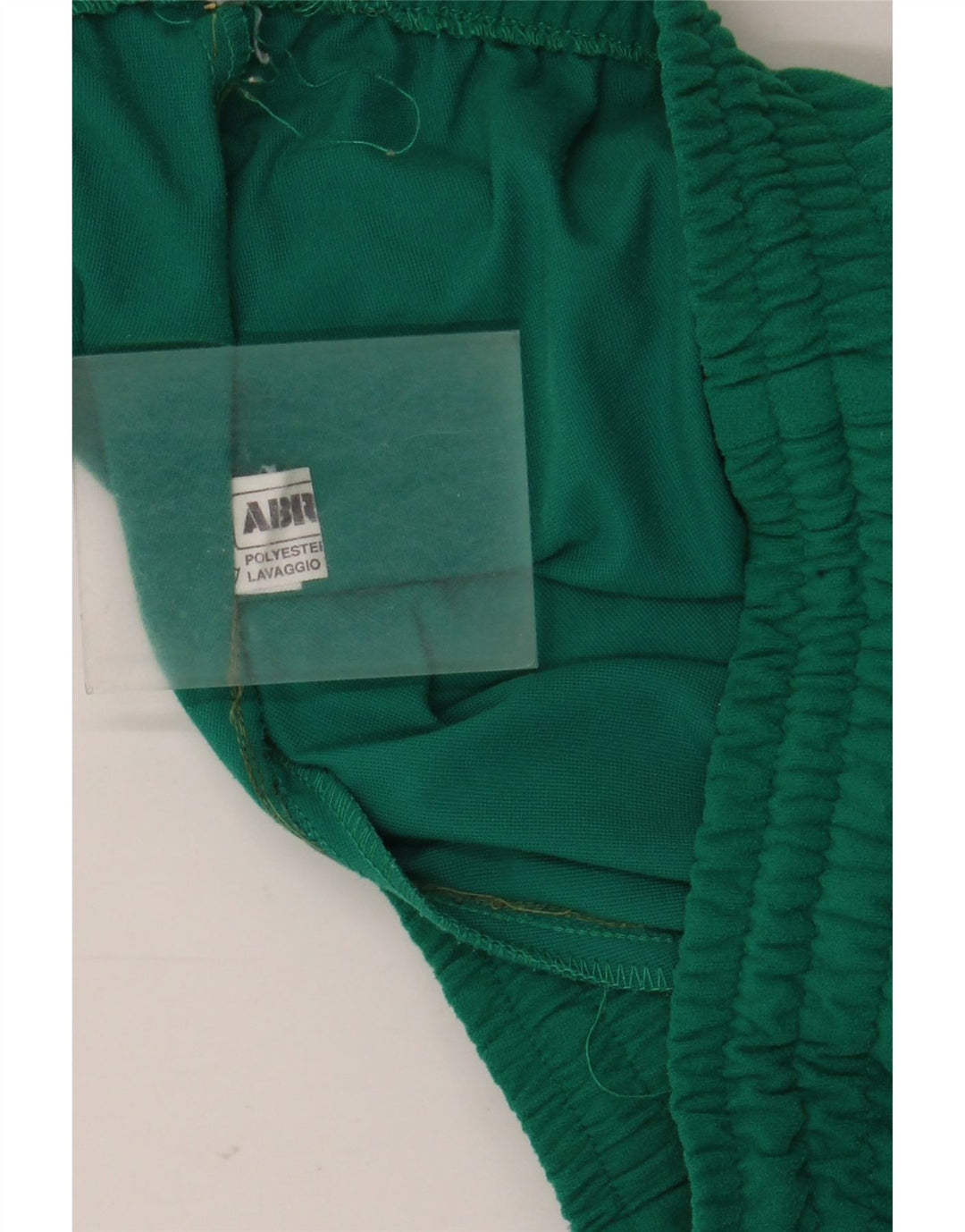 Vintage Damen-Trainingsanzug, UK 14, Mittelgrün, Farbblock-Polyester