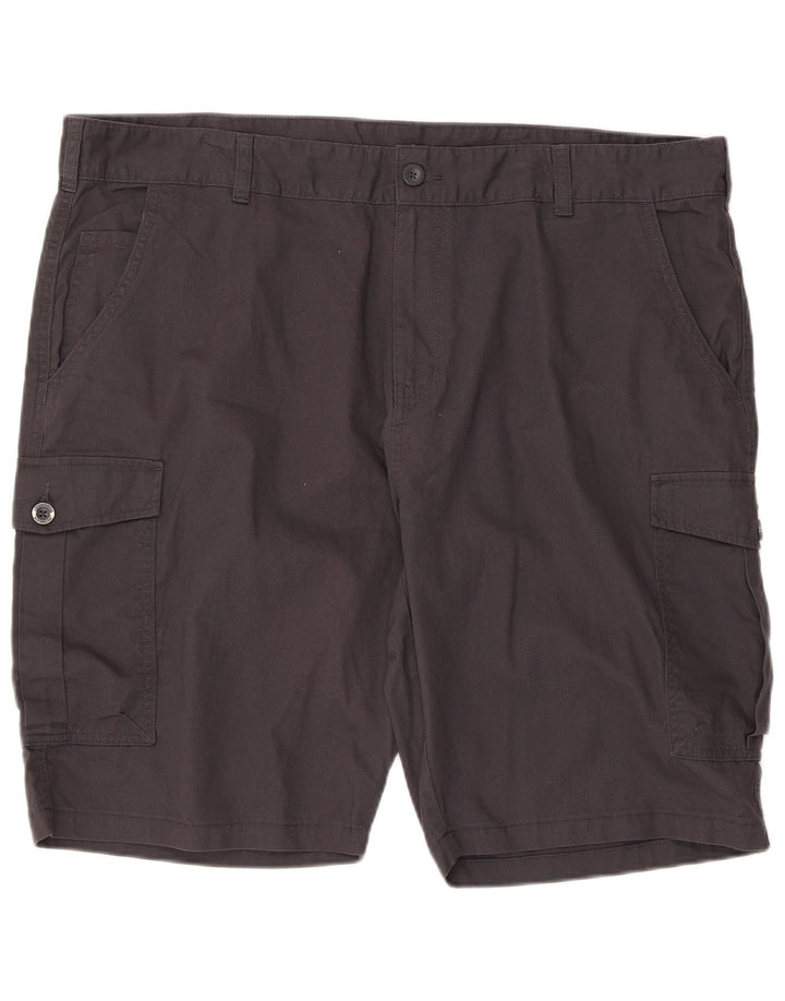MOUNTAIN WAREHOUSE Herren Cargoshorts W42 2XL Graue Baumwolle
